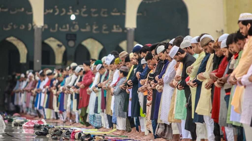 Eid Jamat in Dhaka