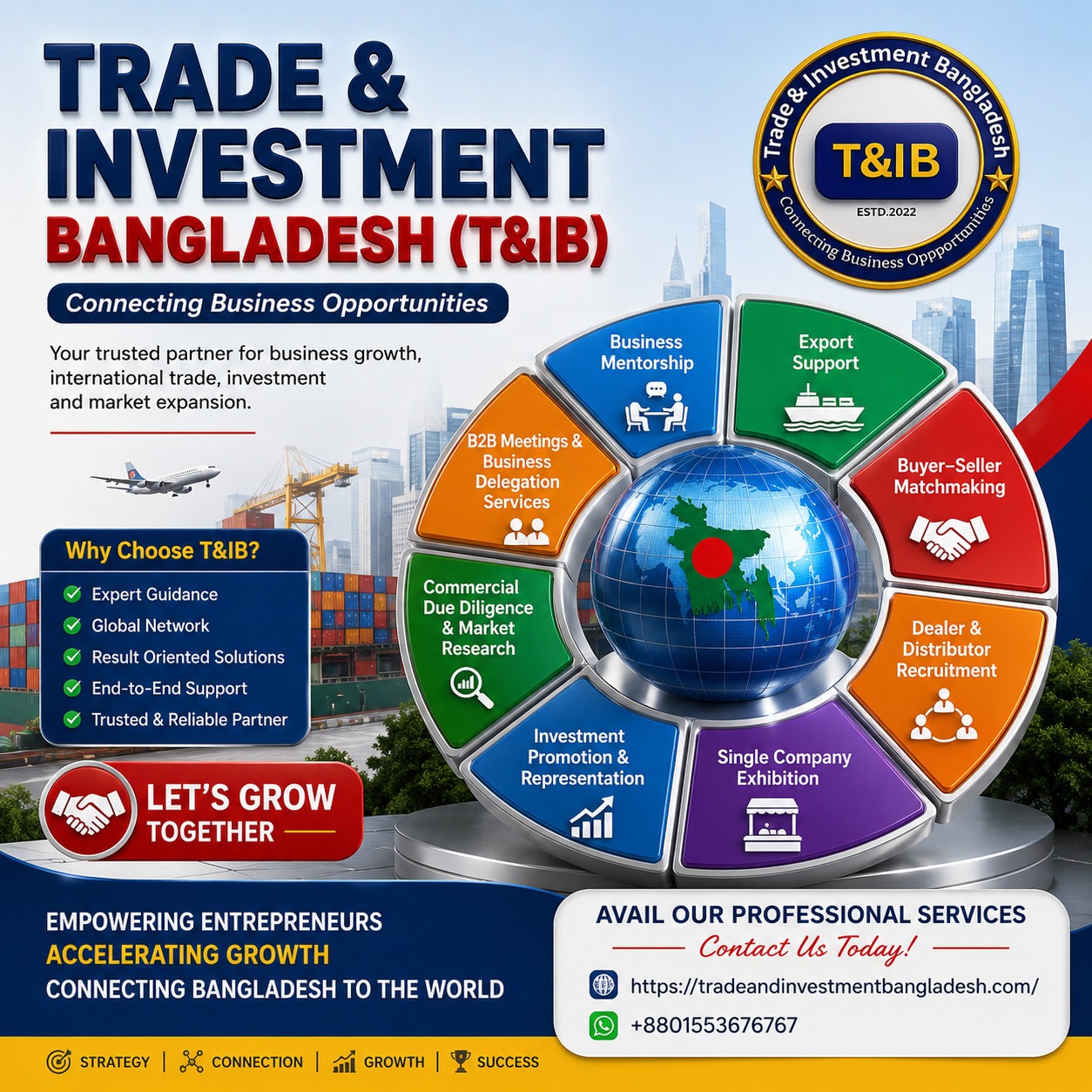 Business Mentorship & Strategic Advisory Services of T&IB